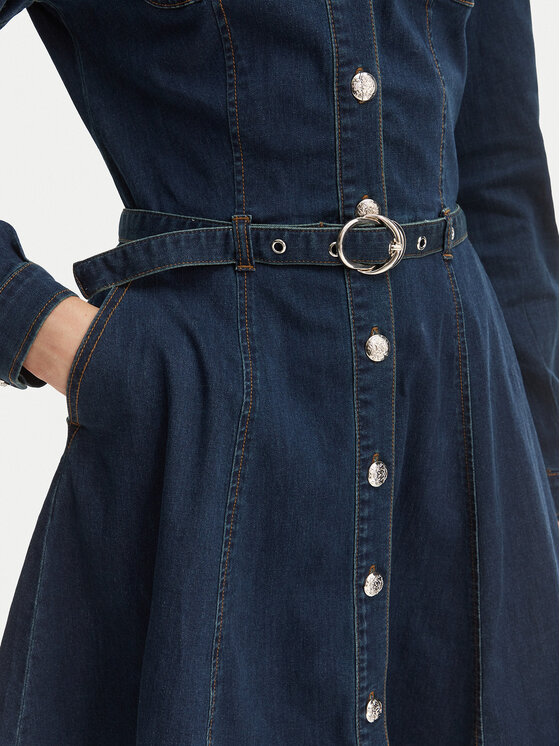 Morgan Morgan Vestito di jeans 261-RODEX Blu scuro Slim Fit