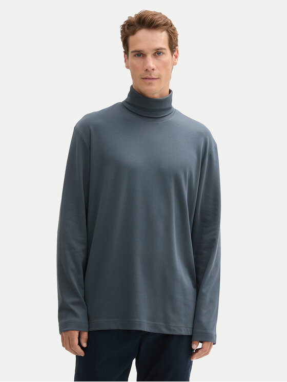 Tom Tailor Tom Tailor Rollkragenpullover 1043993 Blau Regular Fit