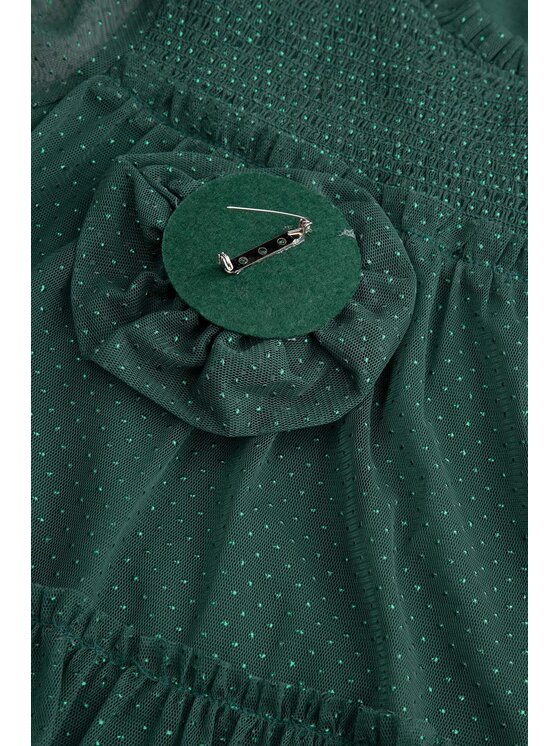 Coccodrillo Coccodrillo Šaty ZC5128105EJG-011 Zelená Regular Fit
