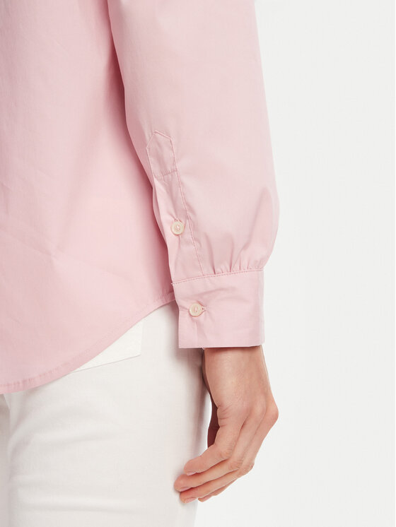 United Colors Of Benetton United Colors Of Benetton Camicia 54KXDQ0B2 Rosa Oversize