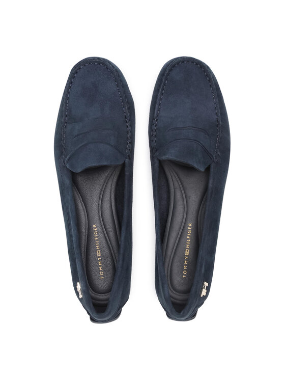 Tommy Hilfiger Tommy Hilfiger Mokasinai Essential Moccasin FW0FW05638 Tamsiai mėlyna