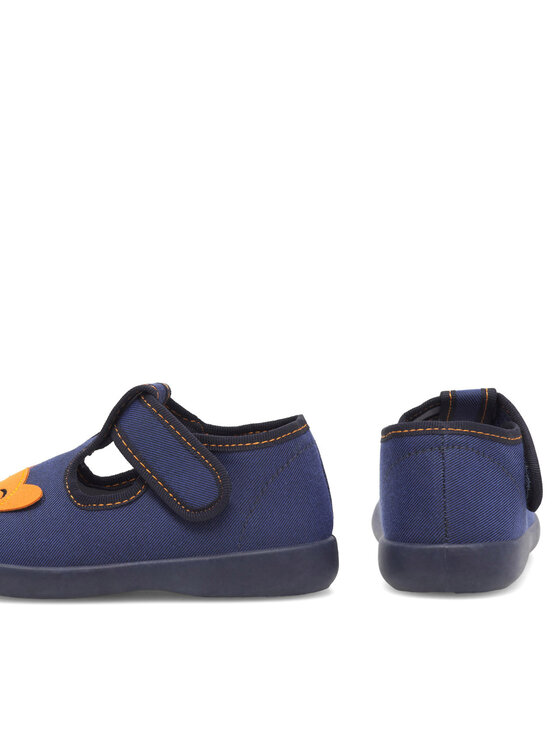 Action Boy Action Boy Papuci de casă CM230615-2 Bleumarin