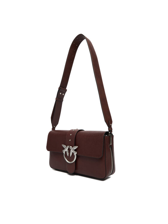 PINKO PINKO Сак Love One Slouchy Zip Classic AI 25-26 PLTT 105081 A2JG Кафяв