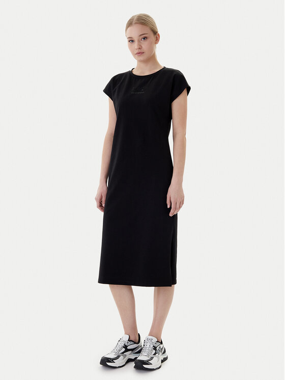 EA7 Emporio Armani EA7 Emporio Armani Igapäevane kleit 7W000957 AF12484 MC043 Must Regular Fit