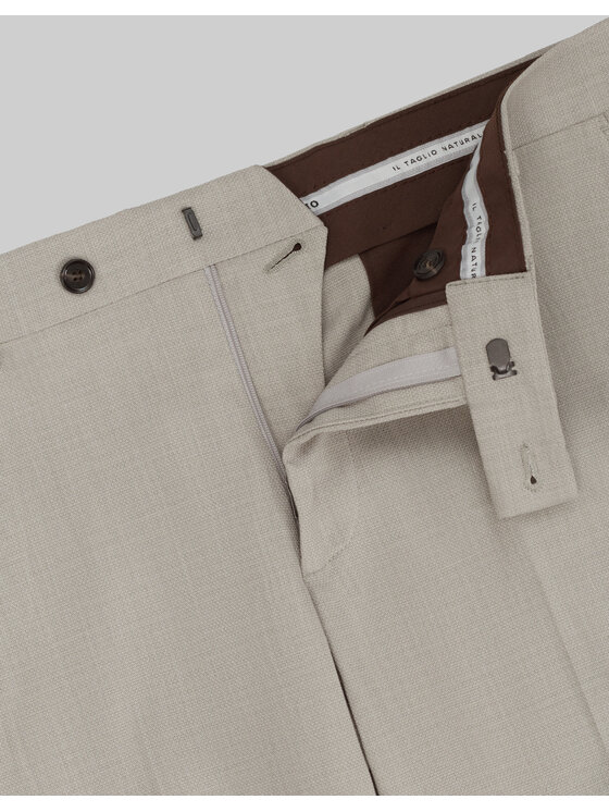 Borgio Borgio Spodnie garniturowe barzano Zielony Slim Fit