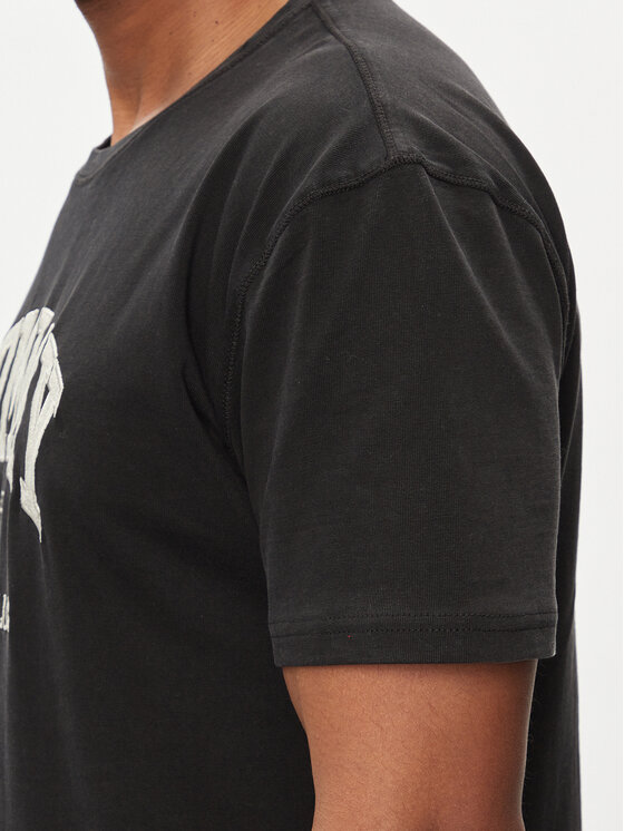 Tommy Jeans Tommy Jeans T-shirt Athletic Club DM0DM18557 Crna Regular Fit