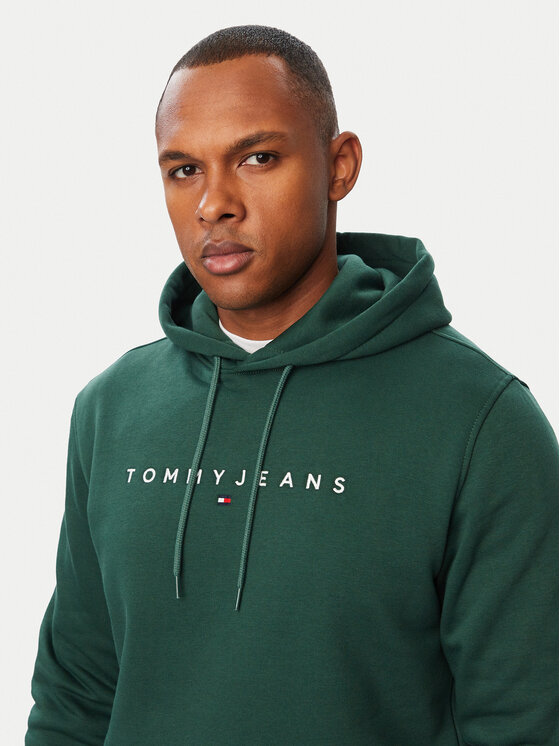 Tommy Jeans Tommy Jeans Majica dugih rukava DM0DM20746 Tamno zelena Regular Fit