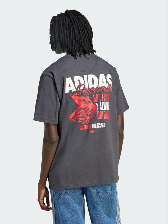 adidas adidas T-Shirt 158344 Szary Oversize