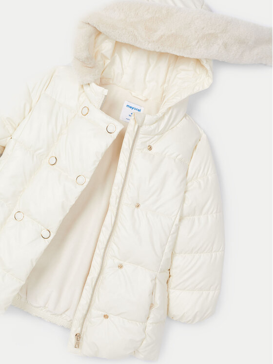Mayoral Mayoral Зимно яке 4489 Бежов Regular Fit