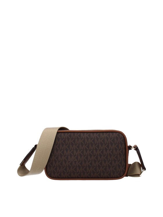 Michael Kors Michael Kors Torebka Brown Fabric Crossbody Brązowy