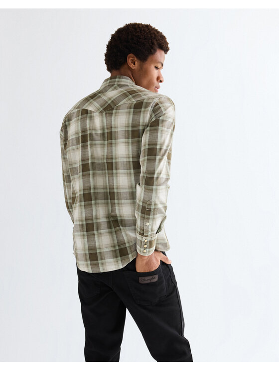 Wrangler Wrangler Koszula WESTERN SHIRT Kolorowy Regular Fit