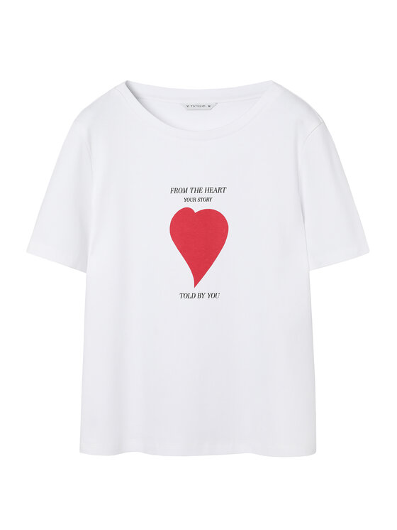 TATUUM Tatuum T-Shirt AJMIRJA 2 Bílá Classic Fit