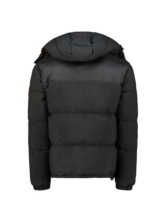 Geographical Norway Geographical Norway Kurtka puchowa WY3882H/GN-NOIR Czarny Regular Fit