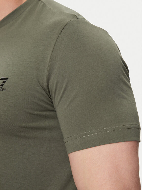 EA7 Emporio Armani EA7 Emporio Armani T-krekls 8NPT53 PJM5Z 1846 Zaļš Regular Fit