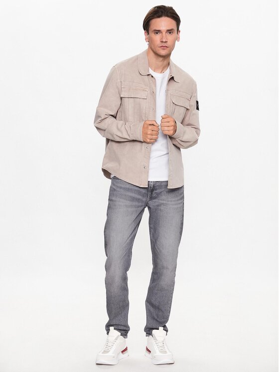 Calvin Klein Jeans Calvin Klein Jeans Τζιν J30J323363 Γκρι Slim Taper Fit