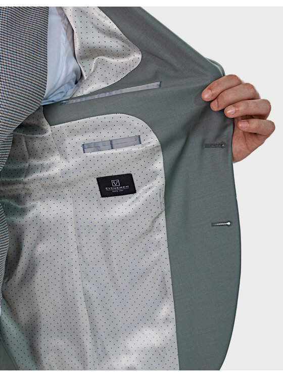 Evenemen Evenemen Garnitur Lancetti Zielony Slim Fit