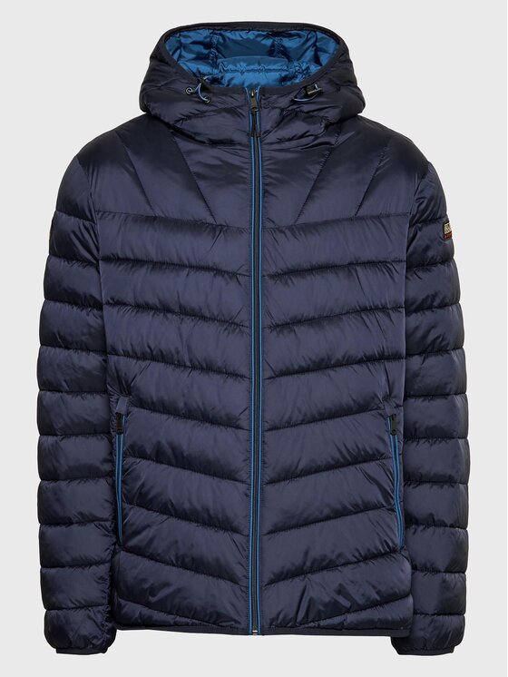 Napapijri Napapijri Kurtka przejściowa Aerons NP0A4GJO Granatowy Regular Fit