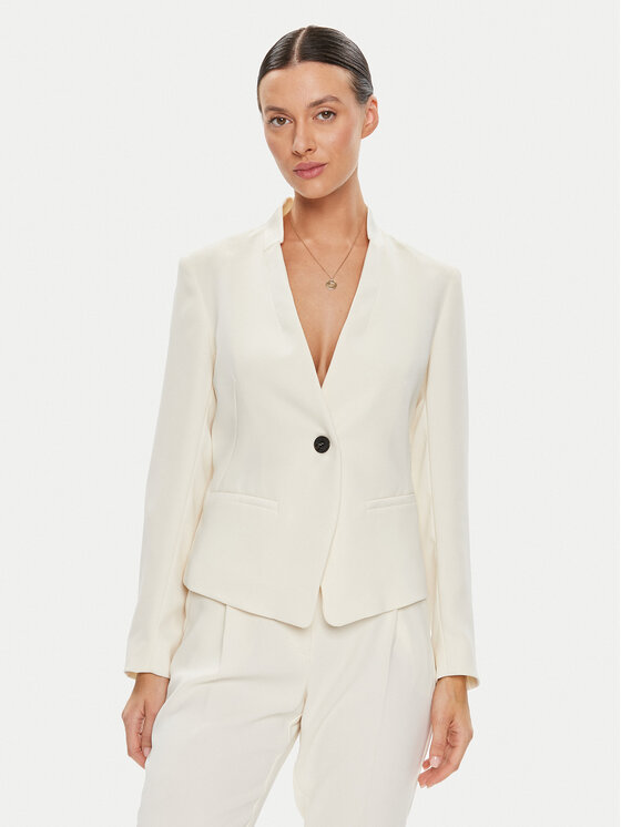 Marella Marella Giacca da abito Miranda 30410611 Beige Regular Fit