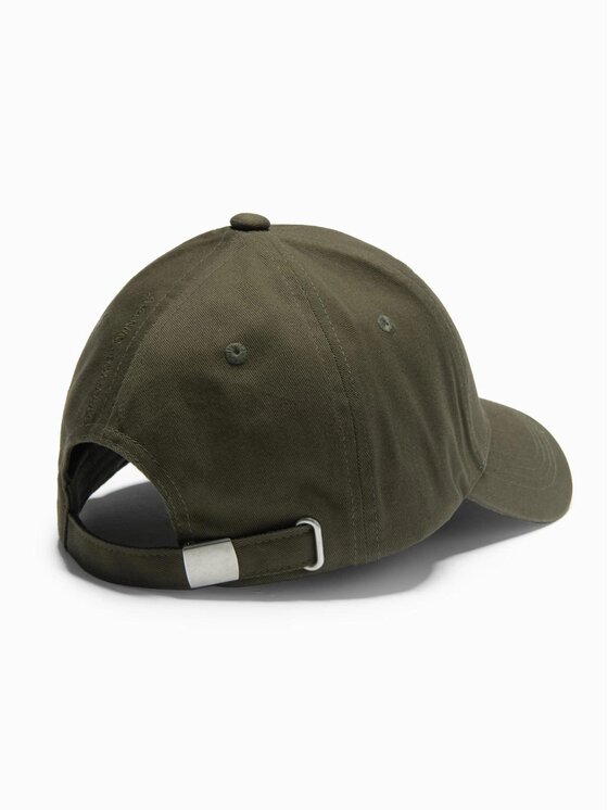 Ombre Ombre Czapka z daszkiem OM-ACCS-0102 Khaki