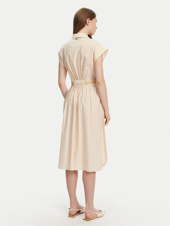 TWINSET TWINSET Sukienka koszulowa 251TT2102 Różowy Loose Fit