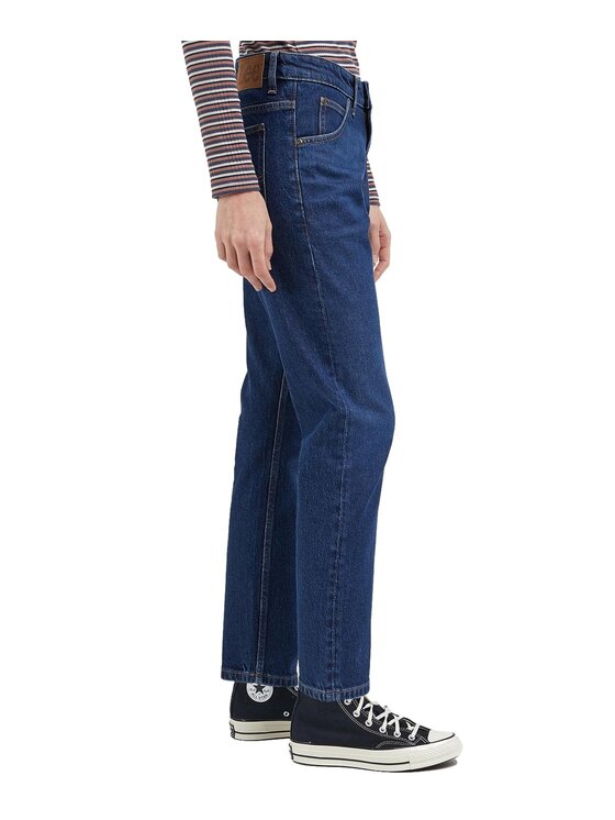Lee Lee Jeansy 112341968 Granatowy Regular Fit