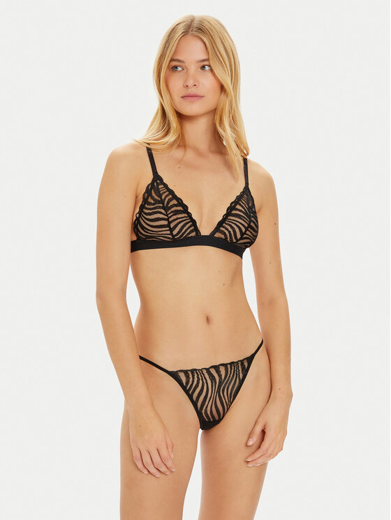 Undress Code Undress Code Bralette krūšturis Gentle 727 Melns