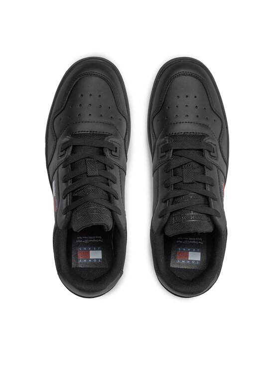 Tommy Jeans Tommy Jeans Sneakersy Tjw Retro Basket Ess EN0EN02505 Čierna