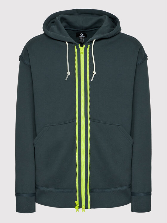 Converse Converse Mikina Unisex Utility Fleece French Terry 10022002-A06 Tmavomodrá Regular Fit