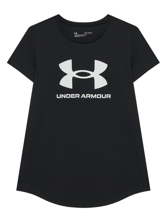 Under Armour Under Armour Marškinėliai Ua Sportstyle Logo Ss 1361182 Juoda Loose Fit
