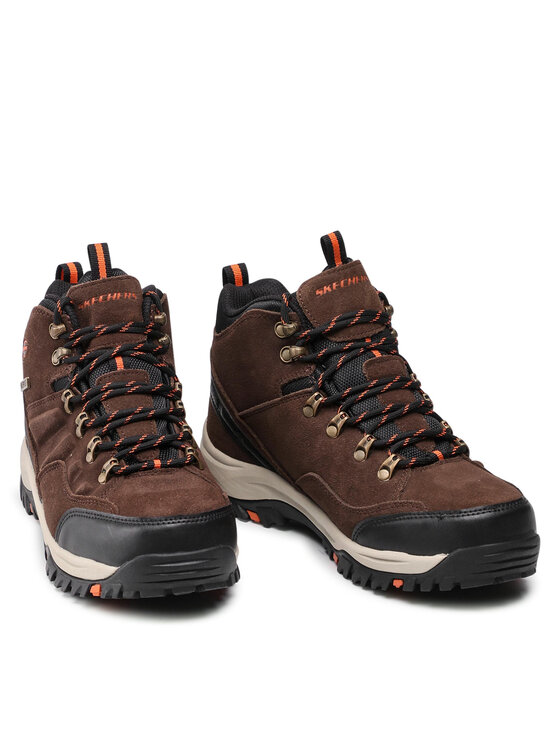 Skechers Skechers Trapery Pelmo 64869/DKBR Brązowy