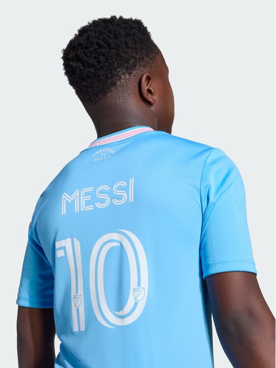 adidas adidas Koszulka techniczna Inter Miami CF 25/26 Third Messi Jersey Błękitny Regular Fit