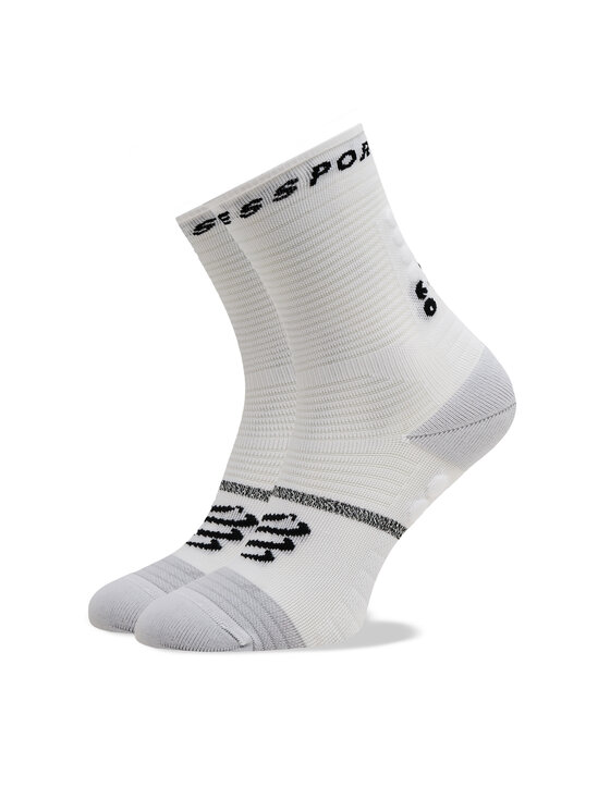 Șosete Înalte Unisex Compressport Pro Marathon V 2.0 SMCU3780002 Alb