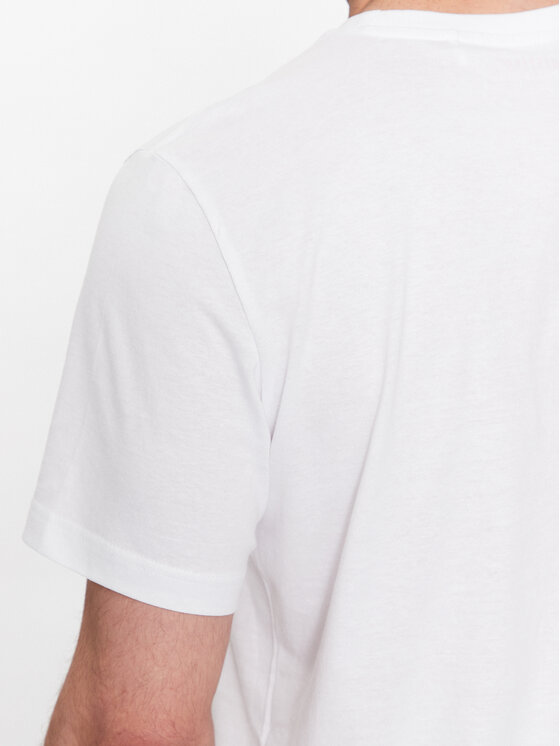 Mustang Mustang T-shirt Alex 1013223 Bianco Regular Fit