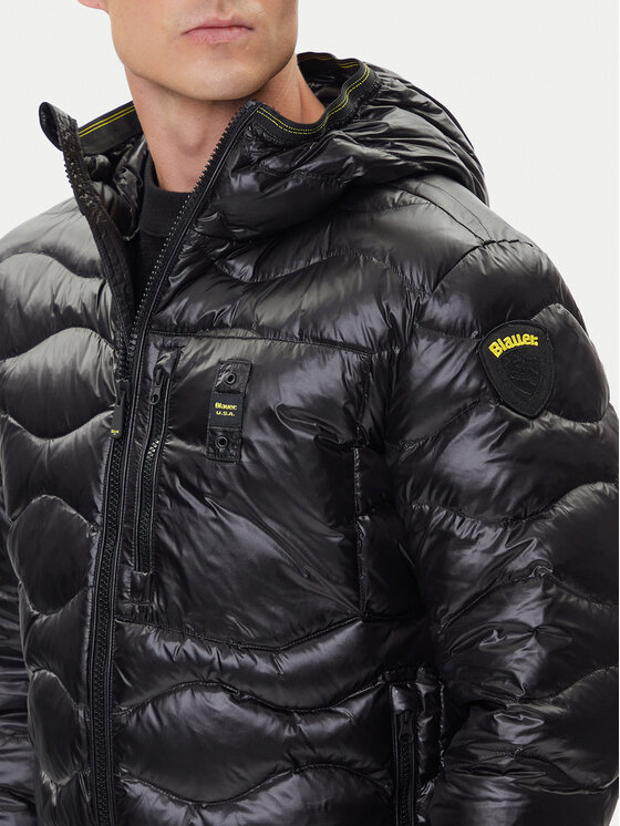 Blauer Blauer Пухено яке 25WBLUC03074 Черен Regular Fit
