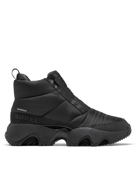 Sorel Sorel Μπότες Χιονιού Kinetic Impact Puffy Zip 2058681011 Μαύρο