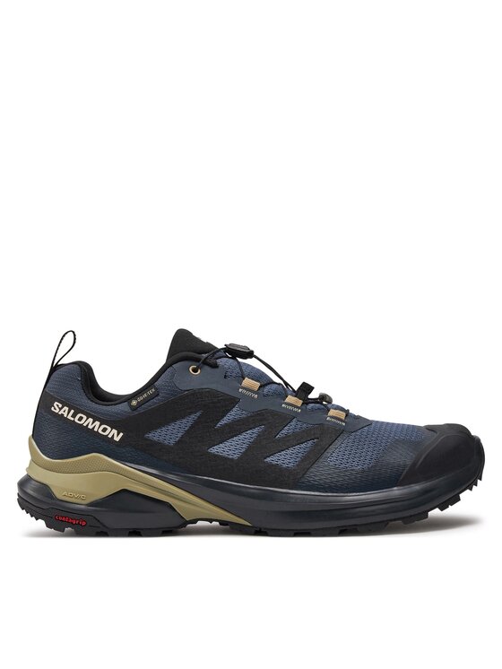 Salomon Skriešanas apavi X-Adventure Gore-Tex L47526000 Tumši zils