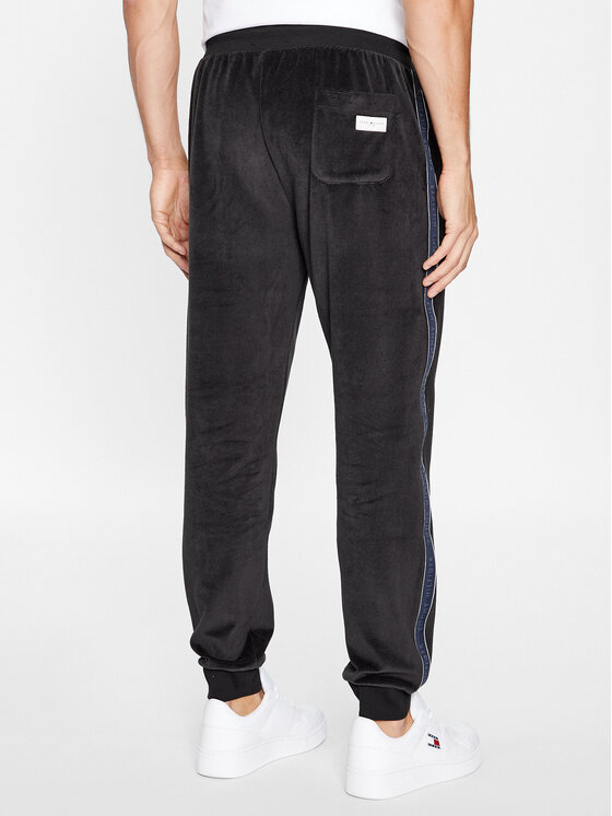 Tommy Hilfiger Tommy Hilfiger Jogginghose UM0UM03014 Schwarz Regular Fit
