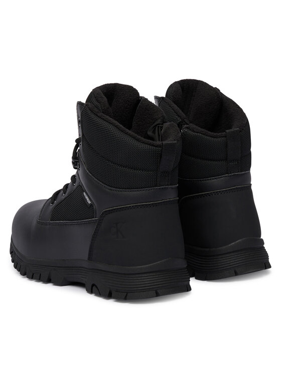 Calvin Klein Calvin Klein Snehule Lace-Up Bootie V3X5-83190-1485 D Čierna