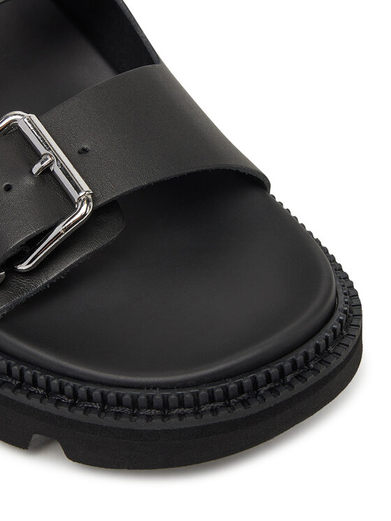 Tommy Jeans Tommy Jeans Şlapi Double Strap Sandal EN0EN02753 Negru