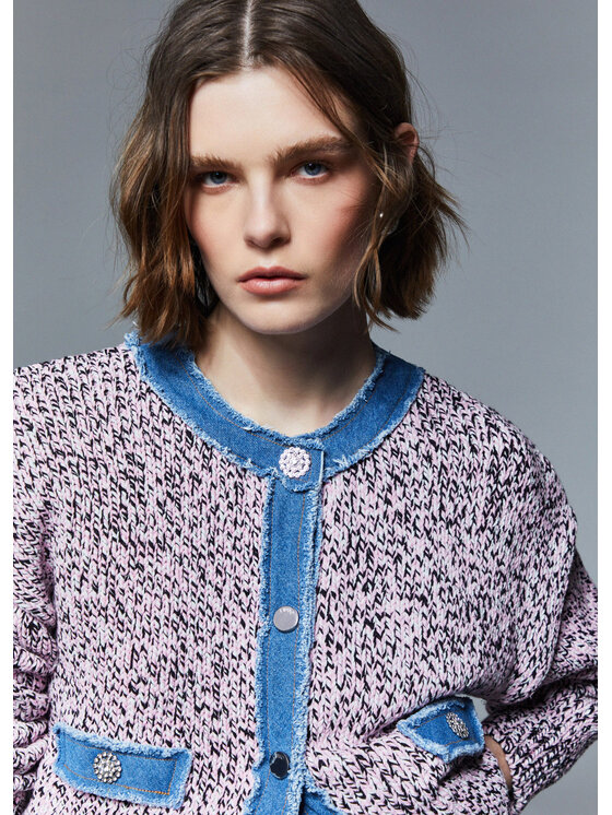 Liu Jo Liu Jo Cardigan WA6084MA70RL9048 Rosa Regular Fit