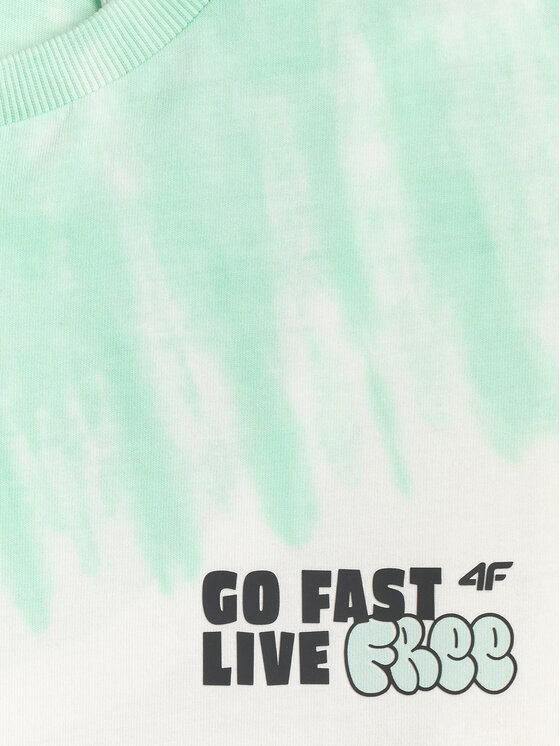 4F 4F T-Shirt SKATE & RIDE Kolorowy Loose Fit