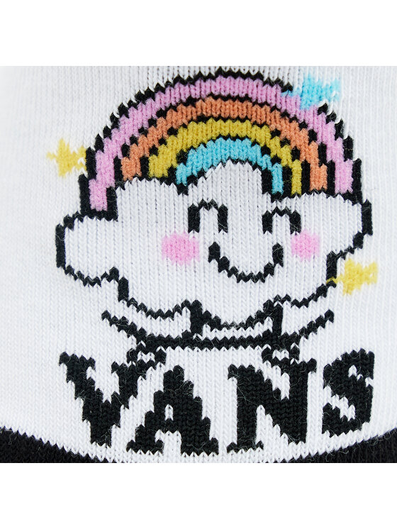 Vans Vans Set od 3 para dječjih niskih čarapa Rainbow Rider Canoodle VN0007B4YB21 Šarena