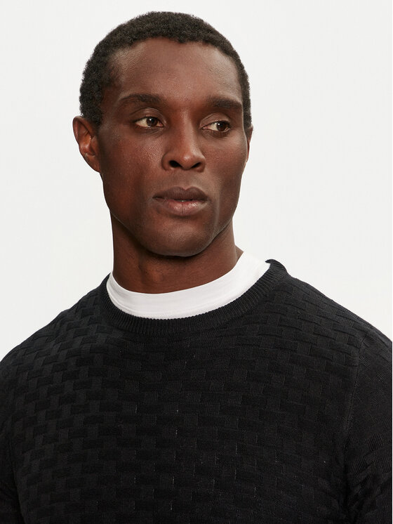 Brave Soul Brave Soul Sweater MK-248BURKE Sötétkék Regular Fit