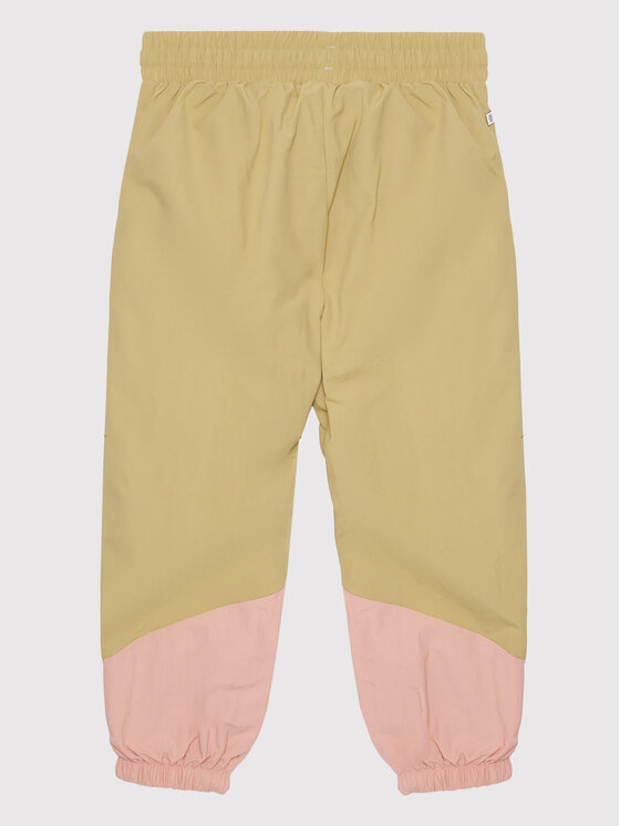 adidas adidas Donji dio trenerke Woven HC4541 Bež Loose Fit