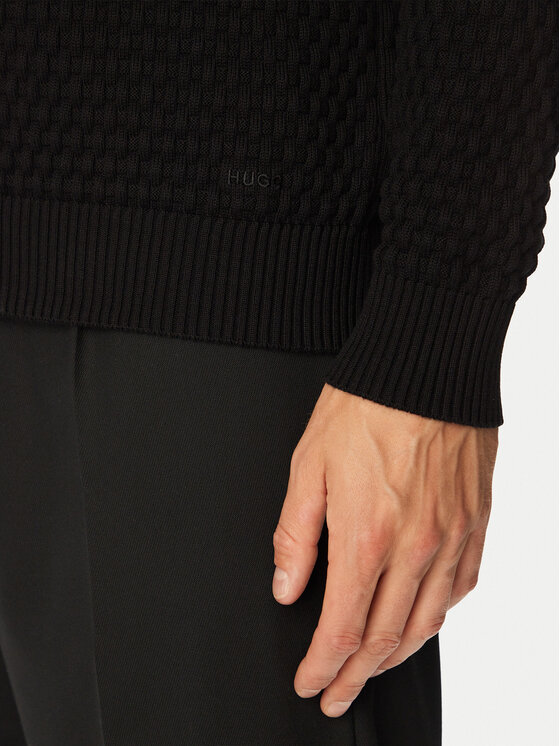 HUGO HUGO Pullover Sylas 50570271 Schwarz Regular Fit