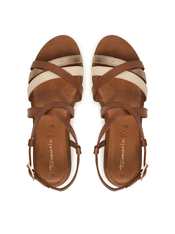 Tamaris Tamaris Sandály 1-28237-44 Hnědá