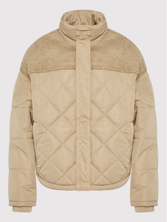 Urban Classics Urban Classics Kevad-sügis jope Diamond TB4552 Beež Oversize