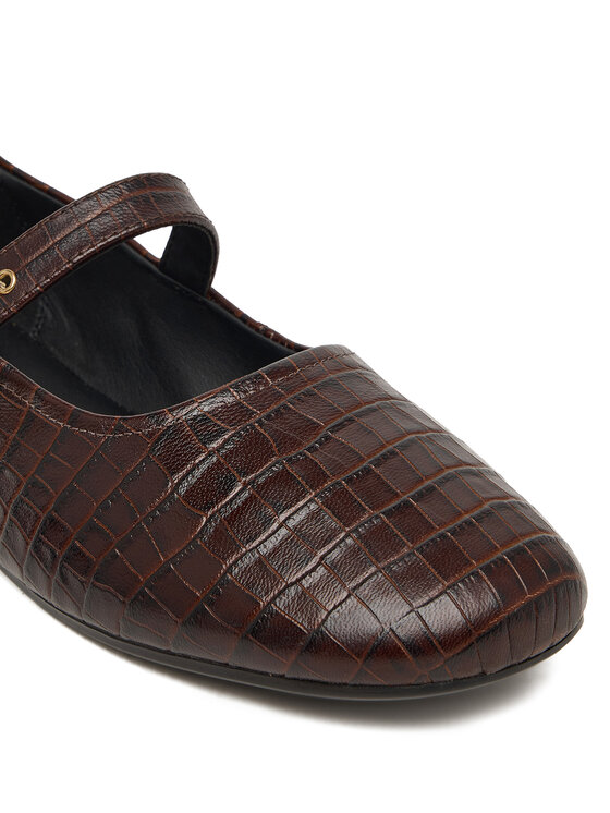 Clarks Clarks Baleríny Livia Jane 26327192 Hnědá