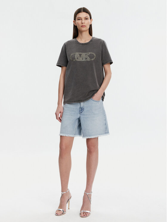 MICHAEL Michael Kors MICHAEL Michael Kors Тишърт MS551SC36A Сив Regular Fit