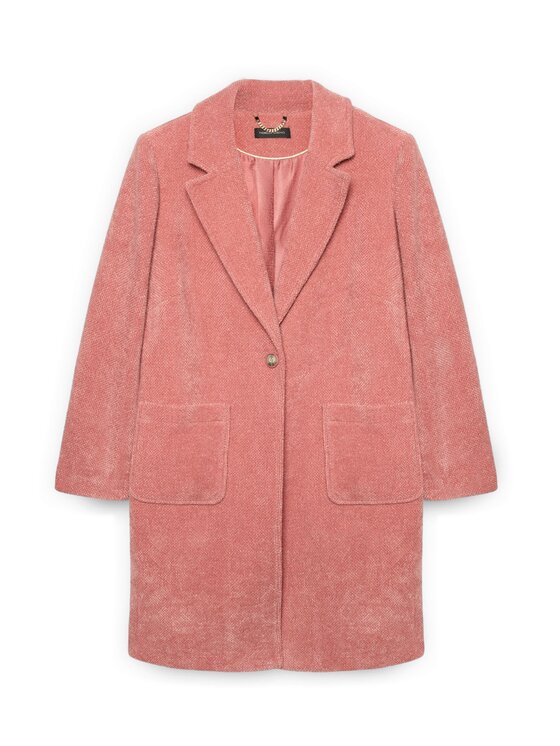 Fiorella Rubino Fiorella Rubino Cappotto invernale 0007T000357N006 Rosa Regular Fit